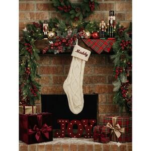 BRAND New Knitted Stocking Personalized w/ Maddy